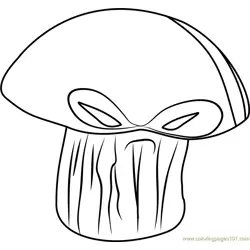 Doom-shroom Free Coloring Page for Kids