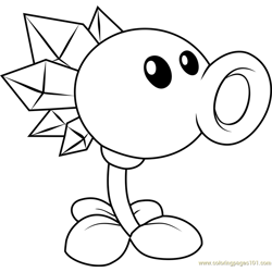 Plants Vs Zombies Coloring Pages