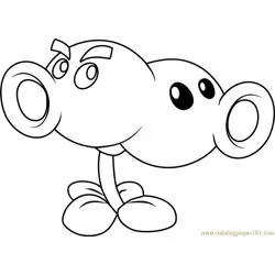 Split Pea Free Coloring Page for Kids