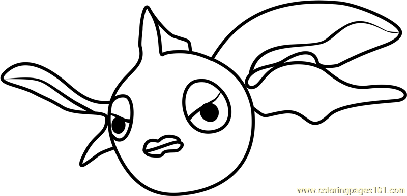 Goldeen Pokemon GO Coloring Page - Free Pokémon GO Coloring Pages