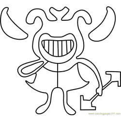 Whimsalot Undertale Free Coloring Page for Kids