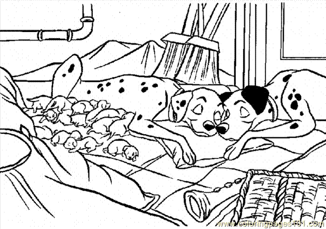 Pongo Coloring Page