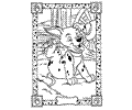 101 Dalmatians Coloring Page 17