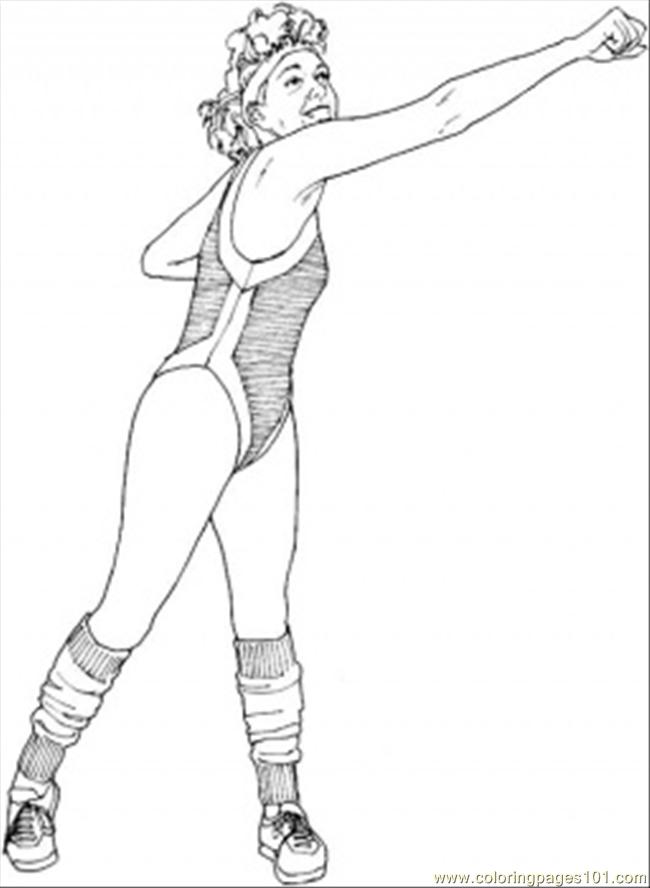 exercise print out coloring pages - photo #48