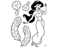 Aladin Coloring Page 13