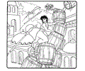 Aladin Coloring Page 15