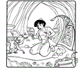 Aladin Coloring Page 17