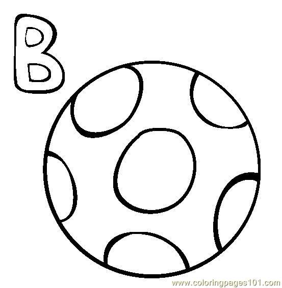 free ball coloring pages - photo #24