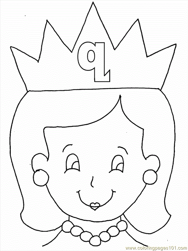 q coloring pages - photo #23