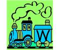 Alphabeth Trains Coloring Page 221