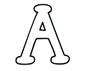 Capital A