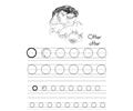Alphabet Abc Letter O Otter Coloring Pages 7 Com