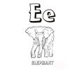 Alphabet Letter E