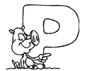 Alphabet P Coloring Pages 7 Com