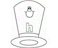 H Coloring Pages