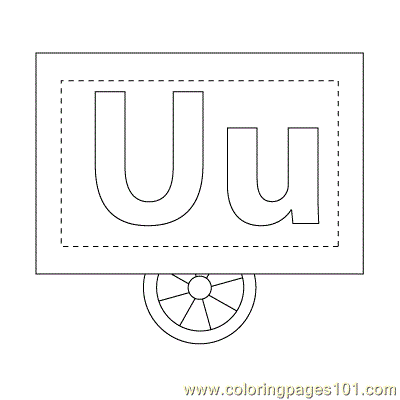 free printable coloring image U Edu
