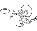 Rugby Football Coloring Page 21