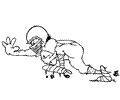 Rugby Football Coloring Page 25