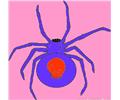 W A Black Widow Spider Step 4