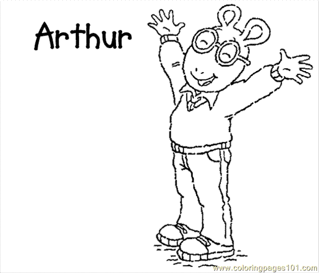 coloring pages for arthur - photo #40