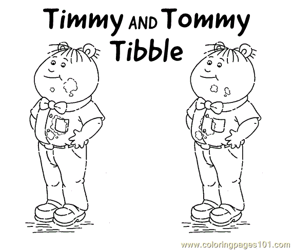 free printable coloring image Tibbles Coloring