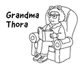Grandma Coloring2