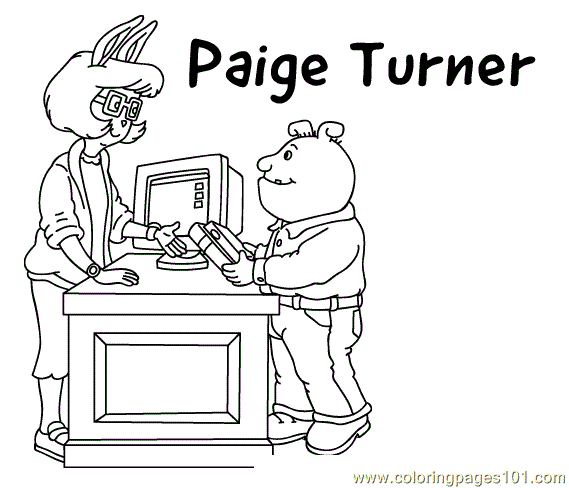 free printable coloring image Turner Coloring