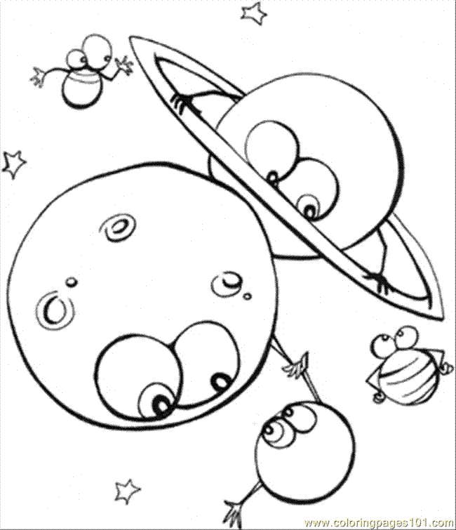 Coloring Pages Planets Coloring Pages (Technology > Astronomy) - free