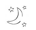 Moon In The Stars