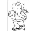 Babar Coloring Pages 029