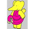 Babar Coloring Pages 021