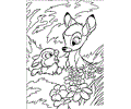 Bambi Coloring Page 07