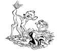 Bambi Coloring Page 11