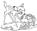 Bambi Coloring Page 13