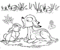 Bambi Coloring Page 14
