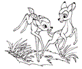 Bambi Coloring Page 16