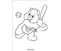 Baseball Home Run Coloring Pages 7 Com
