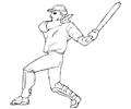 Baseball Player Coloring Pages 7 Com
