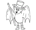 Bat Coloring 10