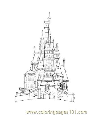 Beauty   Beast Coloring Pages on Free Printable Coloring Page Beauty 47  Beauty And The Beast