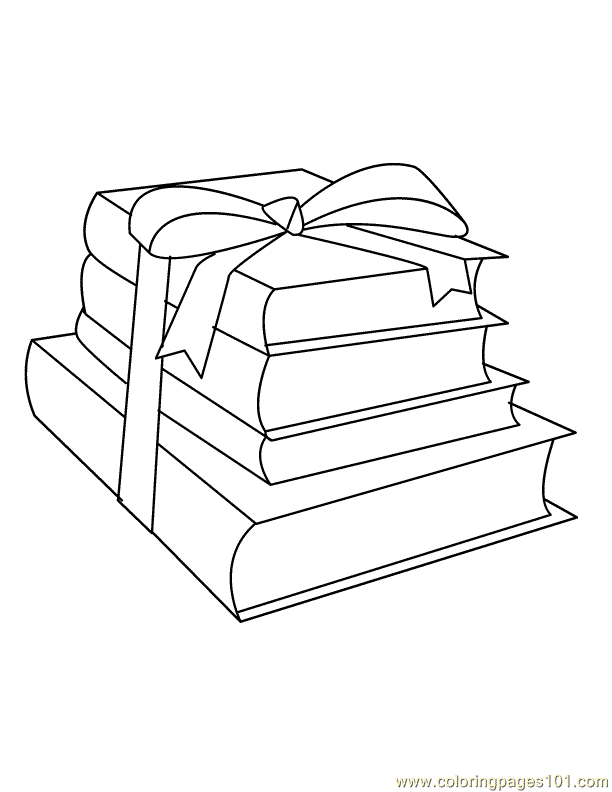 taking care of library books coloring pages - photo #33