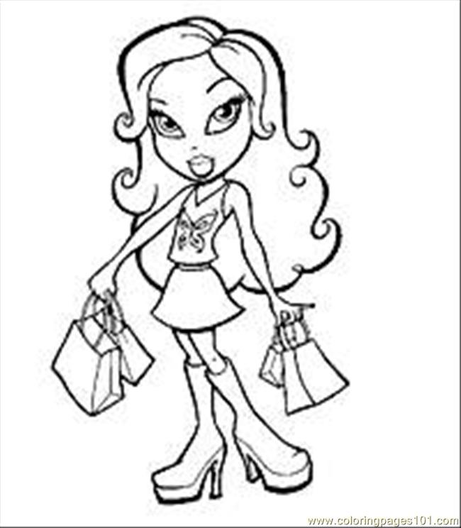 baby bratz printable coloring pages - photo #31