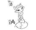 Coloriage Bratz Petz 011