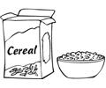 S For Breakfast Coloring Page