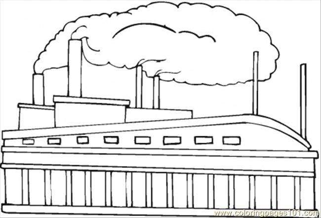 factory coloring pages - photo #3