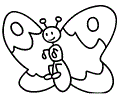 Butterfly Coloring Page 021