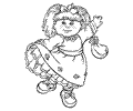 Cabbage Patch Kids Coloring Page 10