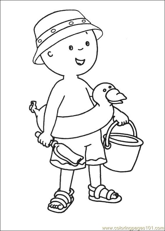 caillou printable coloring pages - photo #33