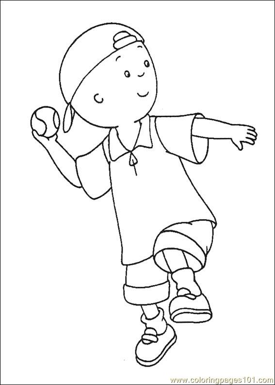 caillou coloring pages games online - photo #42
