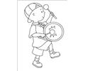 Caillou Coloring Pages 035